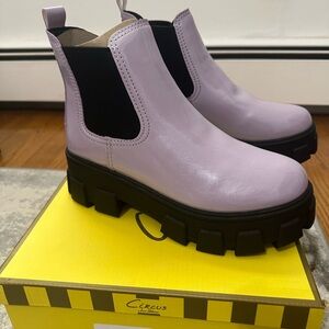 Circus by Sam Edelman Womens Darielle Lug Sole Boots